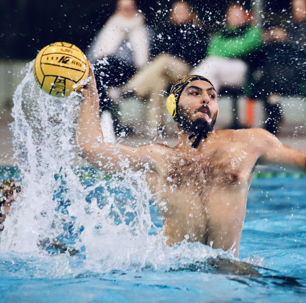 Amir in play. Opens Iran v USA (FINA World Junior Championship) footage